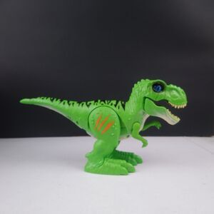 ZURU Robo Alive T-Rex Robotic Pet T-Rex Green Movement & Sounds Working!